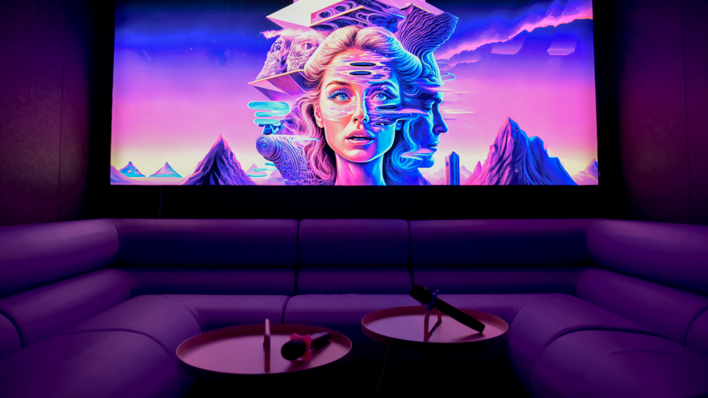 SUNVIG's fully equipped PlayPanel installed at YUME Karaoke-Box